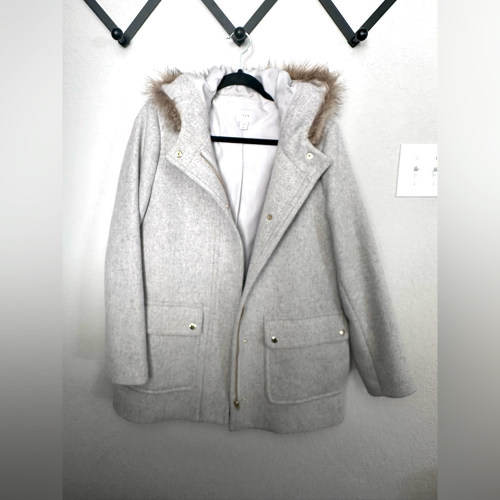 J Crew women’s parka jacket